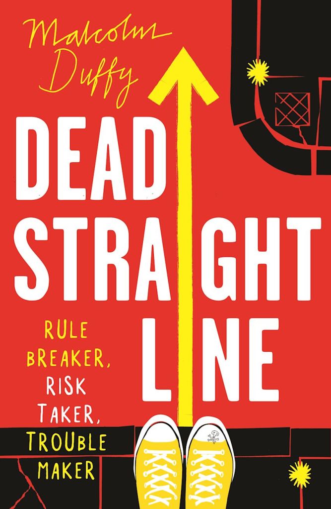 Dead Straight Line book cover by author Malcolm Duffy